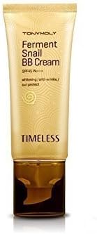 Tonymoly Timeless Ferment Snail BB Cream SPF45 Pa+++ Whitening, Anti Wrinkle, Sun Protection BB Cream by Tonlymoly