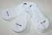 Nike Women's/Men's Dri-Fit Cotton Cushioned No Show Socks 3 Pair - Women's Shoe Size: 6-10/Men's Shoe Size: 6-8, White-Front Swoosh