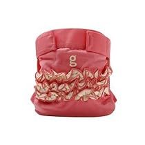 gDiapers Girly Girl Ruffle Little gPants - Medium