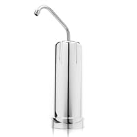 Countertop Water Filter, Maintenance Free, 25k Gallons, Chrome