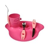 Trebimbi Party 5 Piece Dining Set Pink