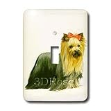 Dogs Yorkshire Terrier - Yorkshire Terrier - Light Switch Covers - single toggle switch