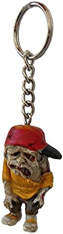 Urban ZOMBIE apocalypse keychain KEY CHAIN (Red Hat Urban Zombie)