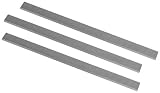POWERTEC 128053 15-Inch HSS Planer Knives for Grizzly G0453, Set of 3