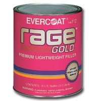 RAGE GOLD FILLER GL EVERCOAT Includes Large Blue Hardener