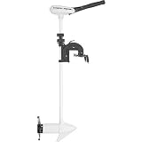 MinnKota RipTide 50/S Transom Mount Trolling Motor with Tilt Twist Tiller and Speed Coil (50lbs Thrust,  42- Inch Shaft)