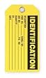 Industrial Grade 2RMV1 Production Tag, Identification, Pk 100