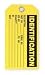 Industrial Grade 2RMV1 Production Tag, Identification, Pk 100
