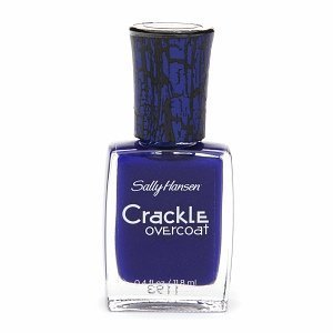 Sally Hansen Crackle Overcoat Nail Polish, Distressed Denim, 0.4 Fluid Ounce Sally Hansen Crackle Overcoat Nail Polish, Distressed Denim, 0.4 Fluid Ounce