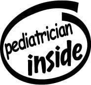 Pediatrician Inside Vinyl Graphic Sticker Decal