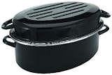 Harlequin Granite - 36cm High Oval Roaster