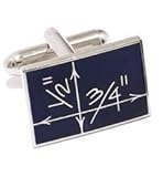 IMAGE OF Blueprint Cufflinks - Other Formal Wear - Cufflinks