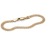 10k Gold Bismark Bracelet 7 1/4