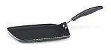 Farberware Superior 11 Inch Square Griddle with Non-Rubberized Fittings, Black