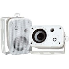 Pyle Home PDWR30W 3.5-Inch Indoor/Outdoor Waterproof Speakers (White)