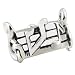 Treble Clef Music Staff 925 Solid Sterling Silver Authentic... Treble Clef Music Staff 925 Solid Sterling Silver Authentic...