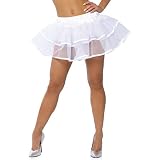 White Double Layer Petticoat Adult