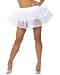 White Double Layer Petticoat Adult