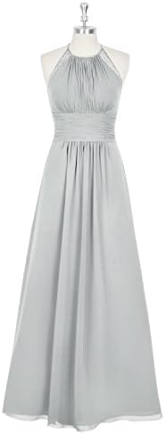 Emyrin Lace Silver Bridesmaid Dresses Panels Lining Lace Straps Waist-cinching