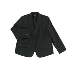 Buy AK Anne Klein Plus Size Jacket, Black Suit by var goTwisterProductImageStrings = new Object();goTwisterProductImageStrings['prodImageNotAvailTextNoColor'] = 