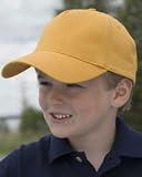 Brushed Twill Structured Youth Cap