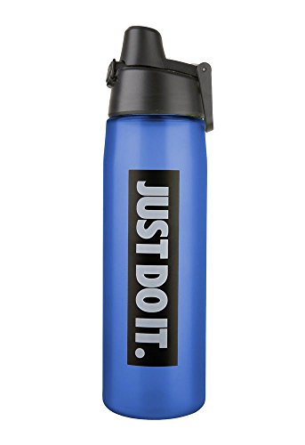 Nike Core Hydro Flow JDI Water Bottle (24oz, Game Royal/Black/White)