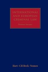 International and European Criminal Law