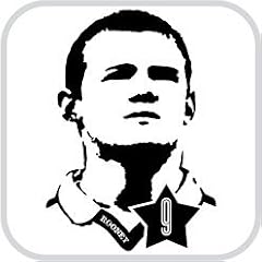 T-Shirt Wayne Rooney ::: Farbauswahl: skyblue, sand, wei� oder deepred ::: Fu�ball-Kult