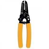 GE 18101 Wire Stripper, with Spring Handle and Plier Nose for 10-22 AWG
