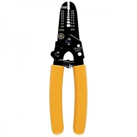 GE 18101 Wire Stripper, with Spring Handle and Plier Nose for 10-22 AWG by General Electric