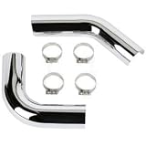 Bassani Pro-Street Exhaust Chrome Heat Shields