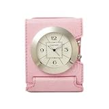 【現品限り】Cartier（カルティエ） パシャ ドゥ クロック ハッピーバースデイ 置き時計 ローズピンク/シルバー W0100072 【未使用】