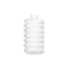 Qosina 74029 Natural LDPE Bellows Dispensing Bottle, 60mL Capacity (Pack of 25)