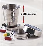 Stainless Steel Collapsible Cup 2 Oz. by Stainless Steel
