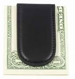 Bosca Leather Magnetic Money Clip