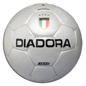 Diadora Serie A R Soccer Ball (White, Size- 5)