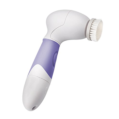 Vitagoods face and body brush, purple