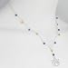 Auburn Tigers War Eagles crystal bead logo necklace