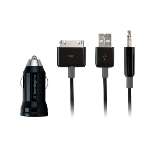 Kensington 2-in-1 Autoadapter (inkl. AUX-Kabel und USB-auf-Dock Kabel) Preisvergleich
