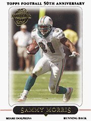 2005 Topps # 173 Sammy Morris Miami Dolphins Football Card
