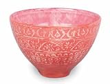 Handmade Festa Rosso Cereal Bowl From Italy