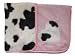 Pink Cow Blanky