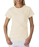 Anvil Organic Ladies' Short Sleeve 100% Organic Cotton Tee - Natural