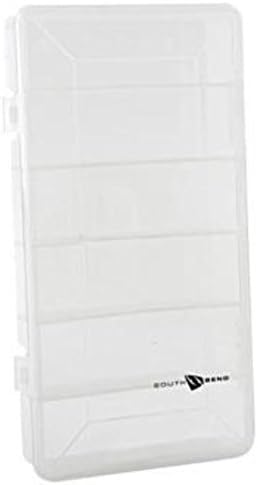 South Bend Utility Box w/6 Compartments - Waterproof Polypropy Case Resists Oil