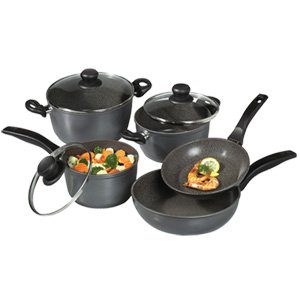 StoneDine NonStick Cookware - 8 Piece Set