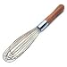 10" Standard French Whip with Wooden Handle (13-0553)