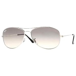 RAY-BAN RB 3362 003 32 Silver Silver Gradient Sunglasses, 59-14-135