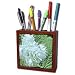 Jackie Popp Nature N Wildlife flowers - Flowering Kale - Tile Pen Holders-5 inch tile pen holder