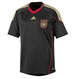 adidas Germany Away Jersey,Black/Light Scarlet/Met Gold Footb 04,Small