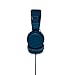 Urbanears Plattan Plus Folding Classic Full Size On-Ear Stereo Headphones with volume control for Apple iPod/iPhone/iPad, Indigo OPEN BOX